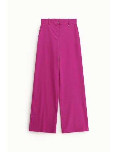 Dixie Palazzo-broek met hoge taille en wijde pijpen