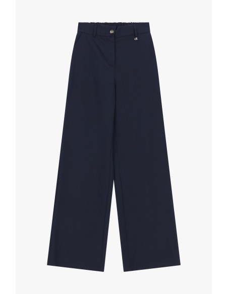 Dixie Palazzo-broek met hoge taille en wijde pijpen