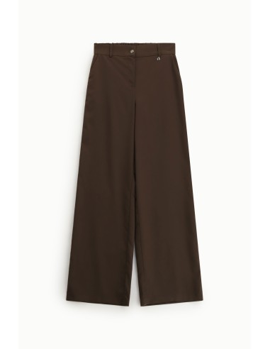Dixie Palazzo-broek met hoge taille en wijde pijpen