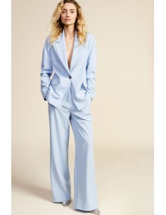 Dixie Palazzo-broek met hoge taille en wijde pijpen
