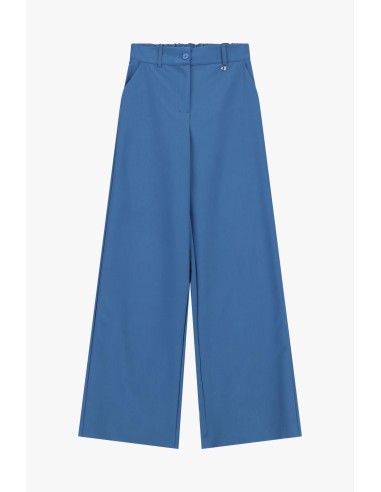 Dixie Palazzo-broek met hoge taille en plooien