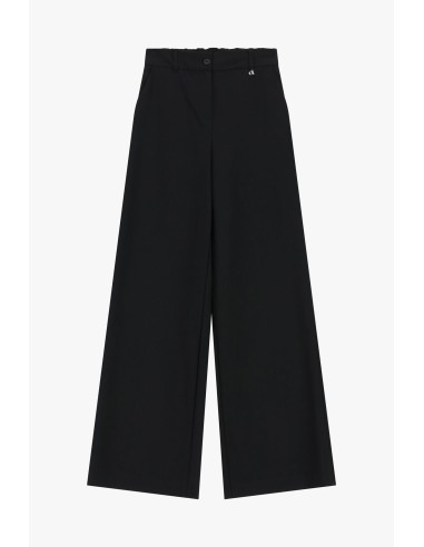 Dixie Palazzo-broek met hoge taille en plooien