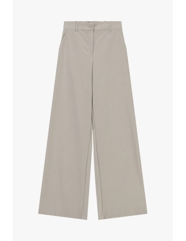 Dixie Palazzo-broek met hoge taille en plooien
