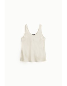 Dixie Tanktop Met Wijde Halslijn En Losse Pasvorm