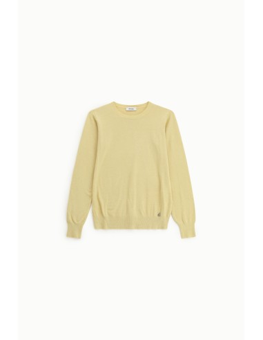 Basic Dixie pullover met ronde hals