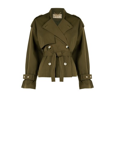 Korte trenchcoat Rinascimento