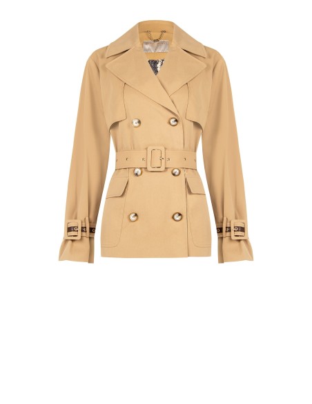 Middellange trenchcoat Rinascimento