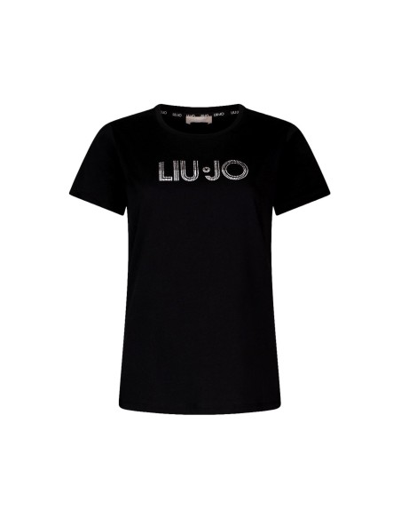 T-shirt met strass van Liu Jo