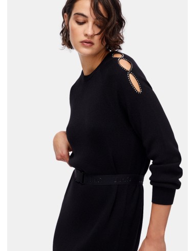 Gebreide jurk met cut-outdetails Liu Jo