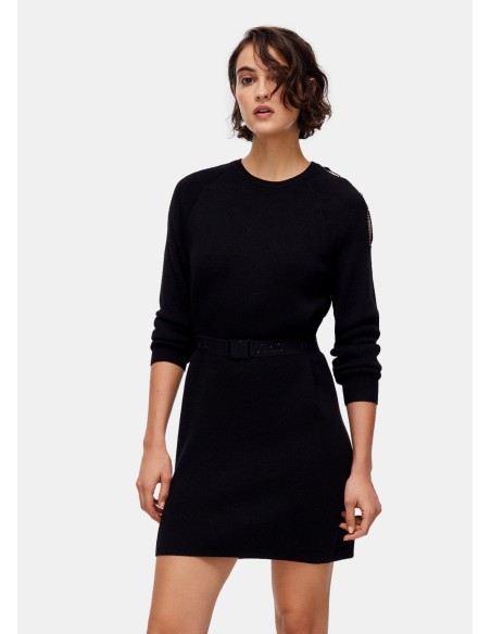 Gebreide jurk met cut-outdetails Liu Jo