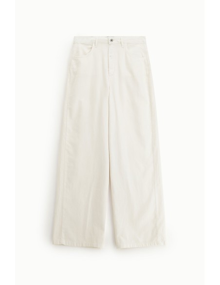 Dixie Palazzo-broek met hoge taille en wijde pijpen