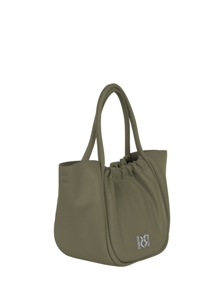 Maxi-handtas van imitatieleer met uitneembare binnenpochette en afneembare schouderriem Rinascimento