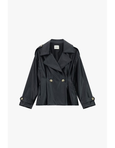Korte double-breasted blazer met gestructureerde schouders Dixie