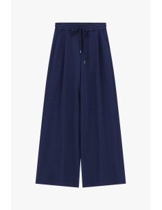 Cropped palazzobroek met elastische taille van Dixie 2