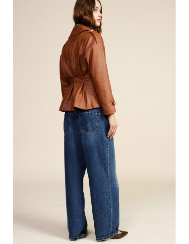 Dixie-jeans met wijde pijpen, hoge taille en zakken