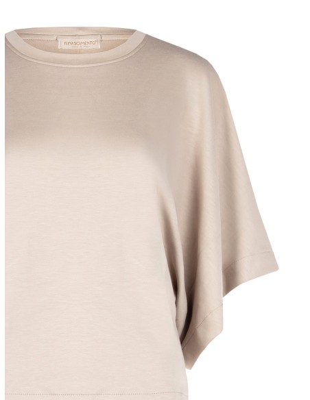 Korte oversized sweater van viscosemix