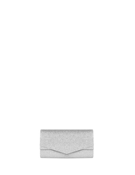 Harde glitterclutch met interne kettingschouderriem Rinascimento