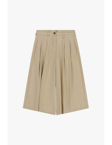 Dixie Wijde Broek Met Zachte Plooien