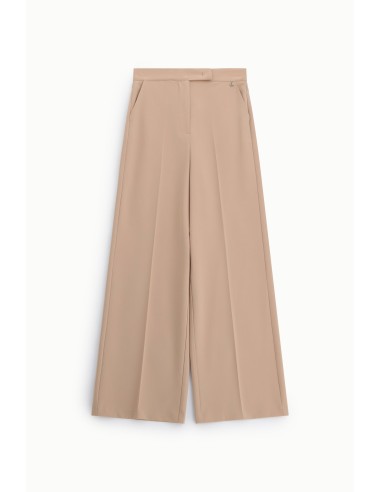 Dixie broek met wijde pijpen, hoge taille en zijzakken