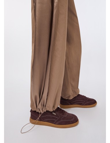 Joggingbroek van nylon en satijn van Liu Jo