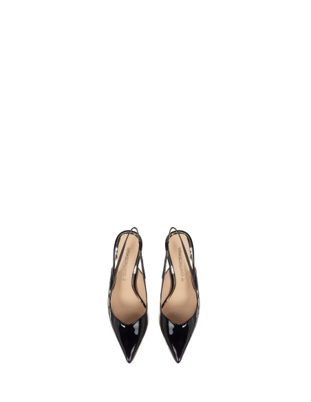 Slingback-decolleté van lakleer Rinascimento