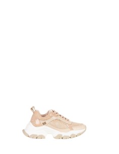 Chunky sneakers met kant van Rinascimento