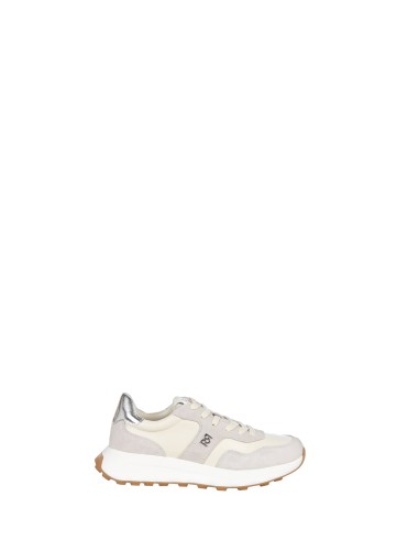 Bicolor sneakers van imitatieleer en suède met RR Rinascimento-logo