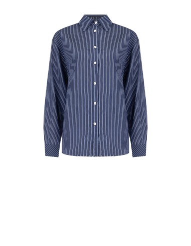 Vloeiende blouse van viscosemix met licht gekreukt effect Rinascimento