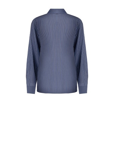 Vloeiende blouse van viscosemix met licht gekreukt effect Rinascimento