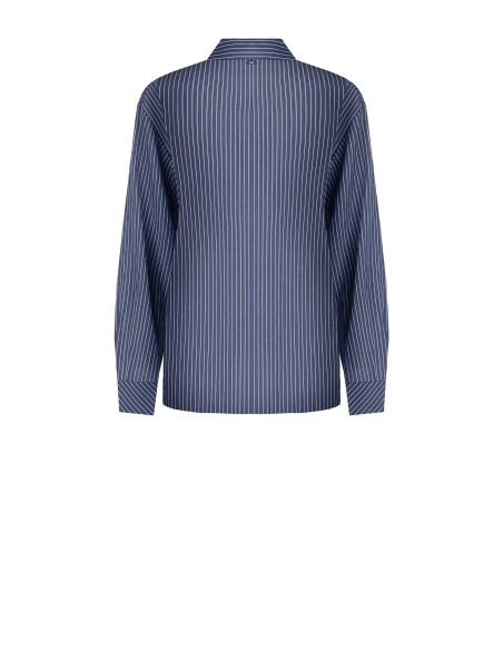 Vloeiende blouse van viscosemix met licht gekreukt effect Rinascimento