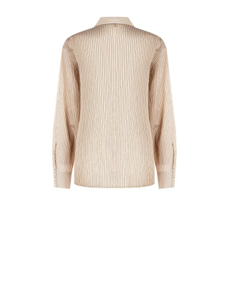 Vloeiende blouse van viscosemix met licht gekreukt effect Rinascimento