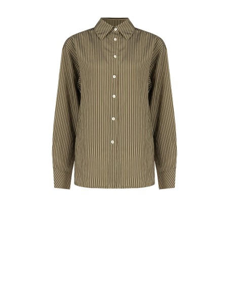 Vloeiende blouse van viscosemix met licht gekreukt effect Rinascimento