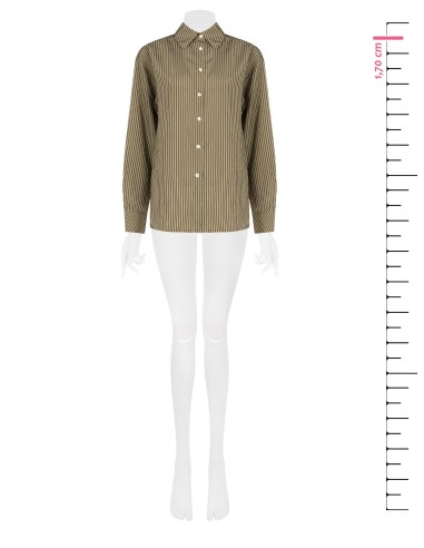 Vloeiende blouse van viscosemix met licht gekreukt effect Rinascimento