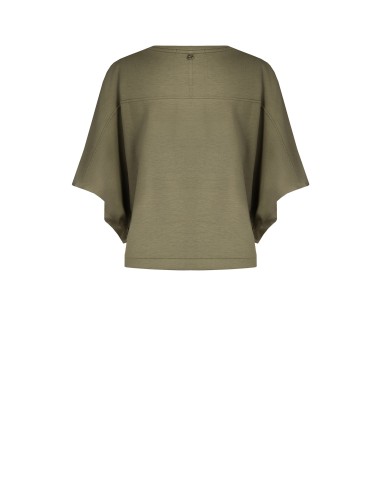 Korte oversized sweater van viscosemix