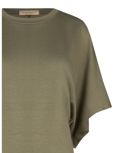 Korte oversized sweater van viscosemix
