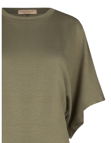 Korte oversized sweater van viscosemix