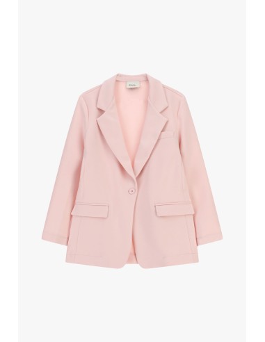 Dixie blazer met enkele rij knopen, klepzakken en klassieke revers