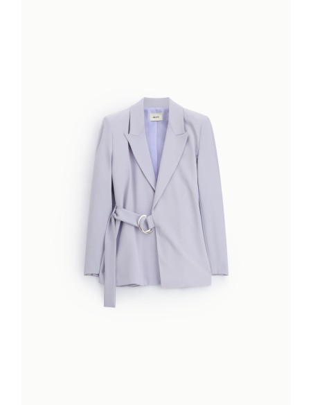 Blazer met ceintuur met ringgesp en klassieke revers Dixie