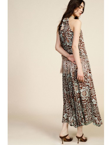 Brede Palazzo-broek met bloemenprint Dixie
