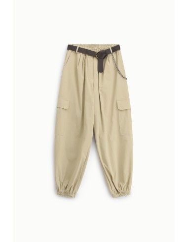 Cargo broek met zakken en afneembare riem Dixie