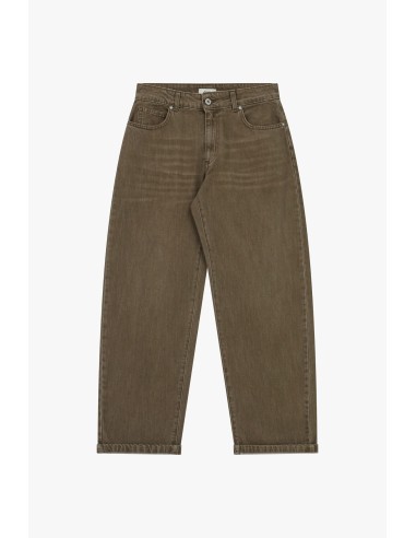 Dixie-jeans met balloon-fit, hoge taille en rechte pijpen