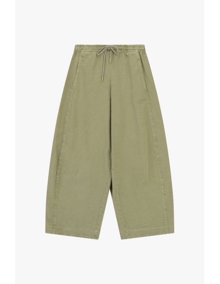 Cropped palazzobroek met elastische taille van Dixie