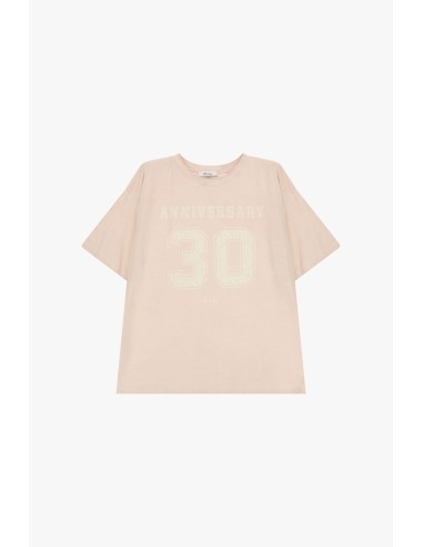 Dixie T-shirt met ronde hals, ruime pasvorm en 30th Anniversary-print