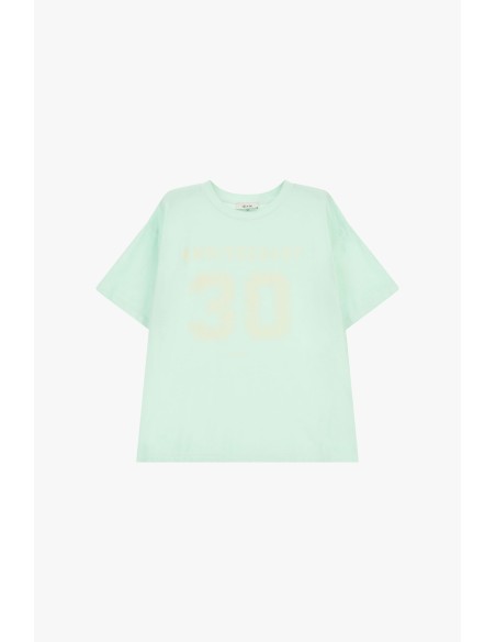 Dixie T-shirt met ronde hals, ruime pasvorm en 30th Anniversary-print