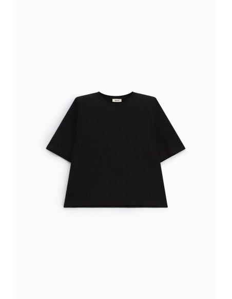 Dixie T-shirt met ronde hals, normale pasvorm en korte mouwen
