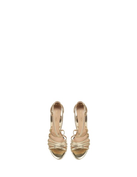 Plateausandalen met gekruiste bandjes van Rinascimento