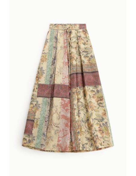 Dixie Palazzo-broek met decoratieve motieven