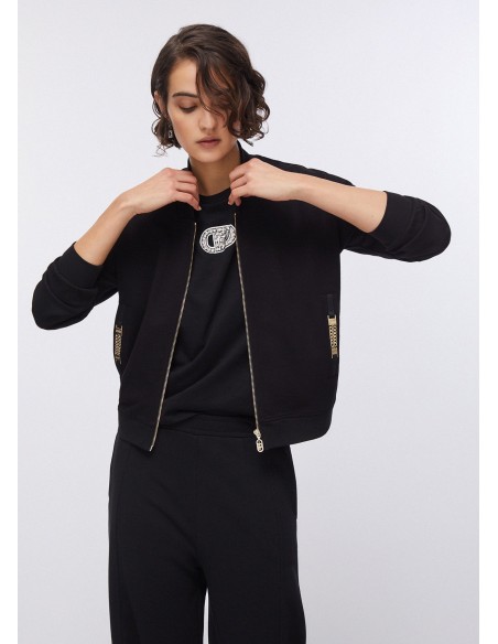 Liu Jo-sweatshirt met chain-details