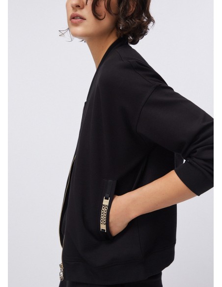 Liu Jo-sweatshirt met chain-details
