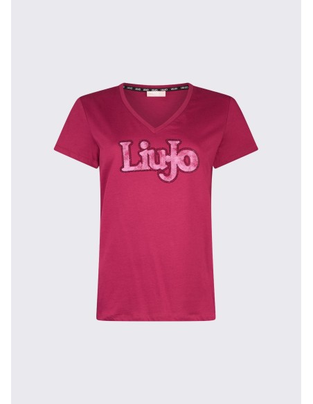 Liu Jo T-shirt met V-hals